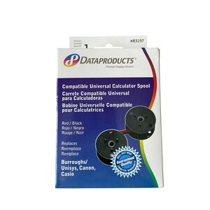 Dataproducts Compatible Universal Calculator Spool Red/Black R3197‎